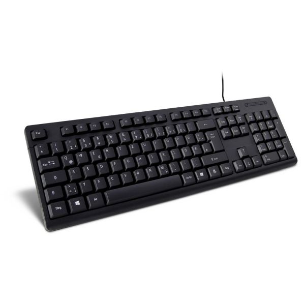 Inter-Tech K-118 Tastatur schwarz, DE-Layout kabelgebunden