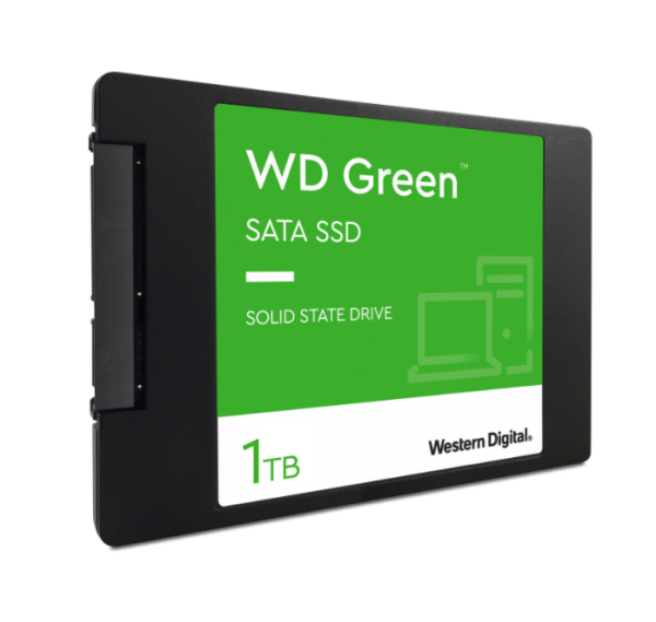 1000GB WD Green 2.5" (6.4cm) SATA 6Gb/s 2D-NAND TLC (WDS100T2G0A)