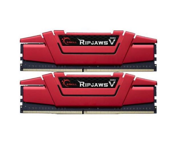 16GB G.Skill RipJaws V rot DDR4-2666 DIMM CL15 Dual Kit