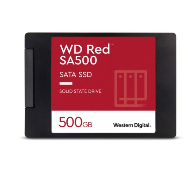 500GB WD NAS 2.5" (6.4cm) SATA 6Gb/s 3D-NAND TLC (WDS500G1R0A)