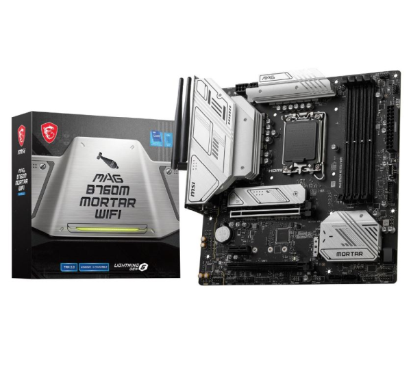 MSI MAG B760M MORTAR WIFI DDR5 MATX Intel So.1700