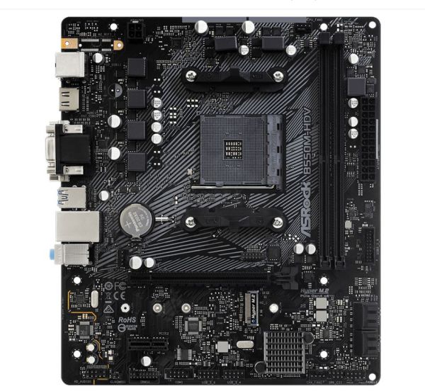 ASRock B550M-HDV AMD AM4 MATX 2xDDR4 1xM.2