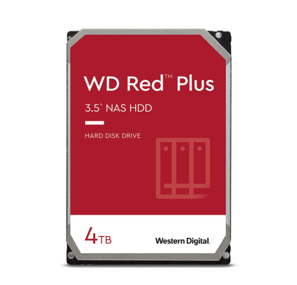 4000GB WD Red Plus WD40EFZX 128MB 3.5" (8.9cm) SATA 6Gb/s