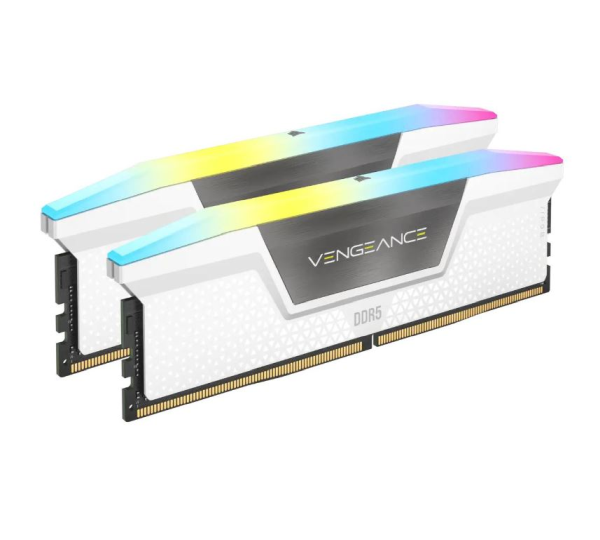 32GB Corsair Vengeance RGB weiss DDR5-5200 DIMM CL40 Dual Kit