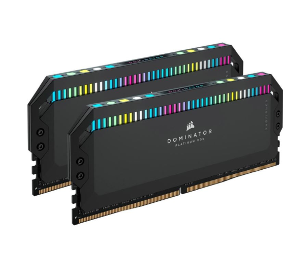 64GB Corsair Dominator Platinum RGB schwarz DDR5-5200 DIMM CL40 Dual Kit