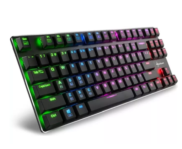 Sharkoon Tastatur PureWriter TKL RGB USB, DE Layout rot