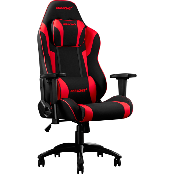 AKRacing Core EX SE (schwarz/rot) Stoff