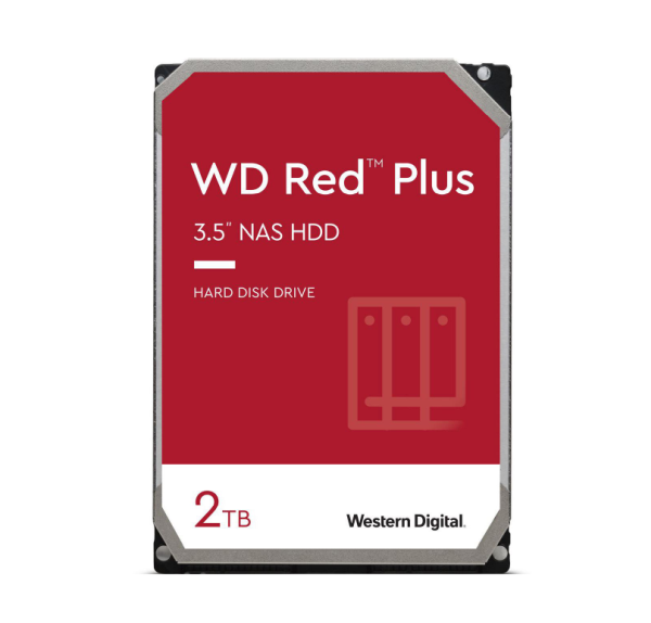 2000GB WD Red Plus WD20EFZX 128MB 3.5" (8.9cm) SATA 6Gb/s
