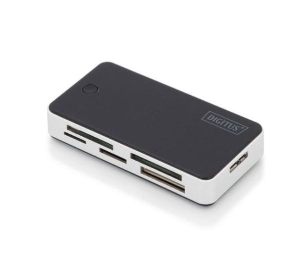 Digitus Card Reader USB 3.0 schwarz/silber gängige Karten