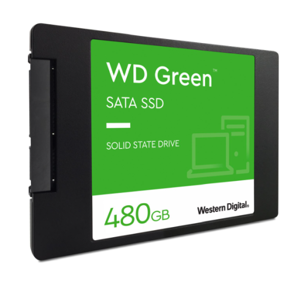 480GB WD Green 2.5" (6.4cm) SATA 6Gb/s 2D-NAND TLC (WDS480G2G0A)