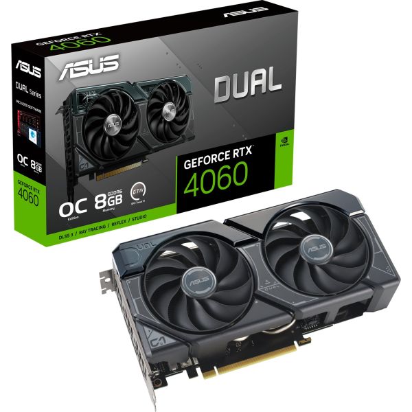 8GB ASUS GeForce RTX 4060 DUAL OC