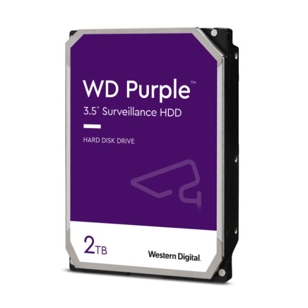 2000GB WD Purple WD20PURZ 64MB 3.5" (8.9cm) SATA 6Gb/s