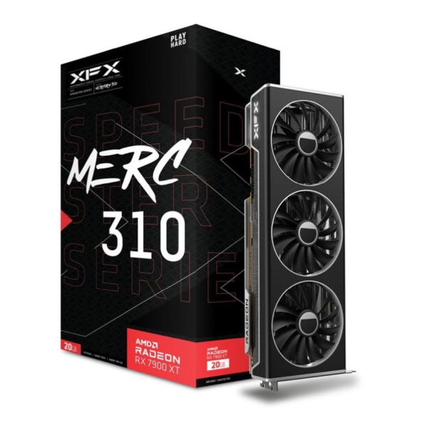 20GB XFX Radeon RX 7900 XT Speedster MERC 310 Aktiv PCIe 4.0 x16