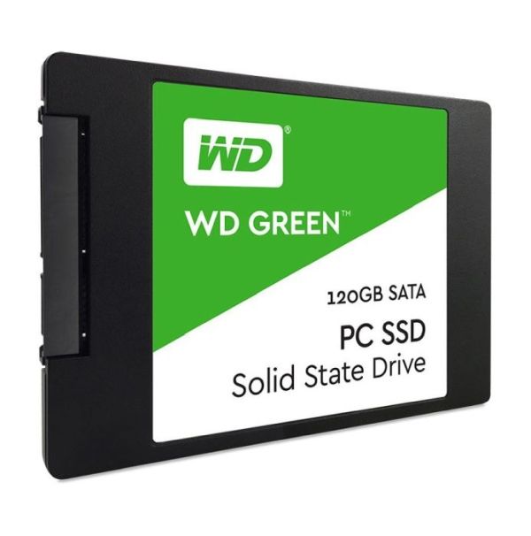 120GB WD Green 2.5" (6.4cm) SATA 6Gb/s TLC NAND (WDS120G2G0A)