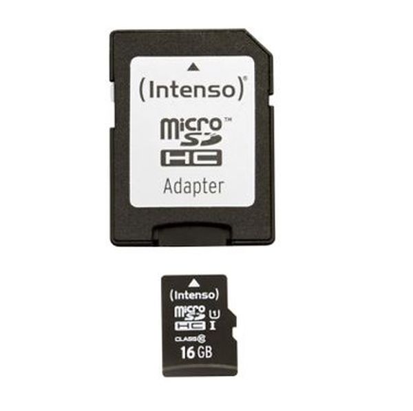 16 GB Intenso microSDHC UHS-I Retail inkl. Adapter auf SD