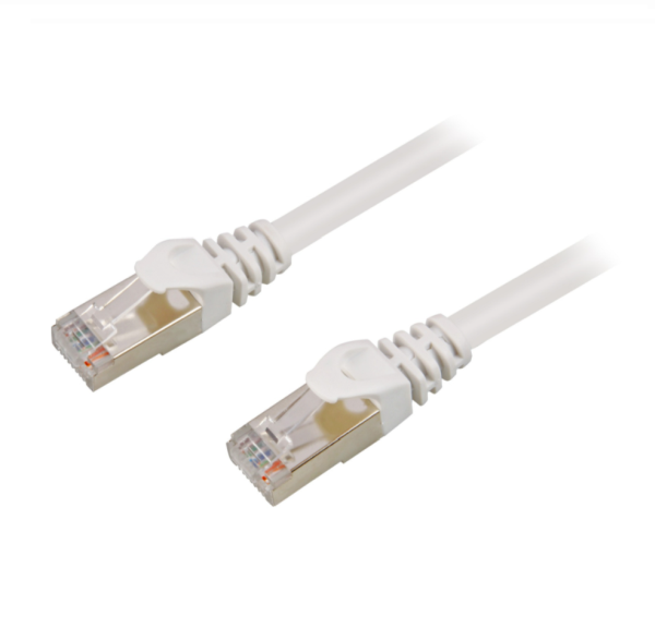 Sharkoon Patchkabel RJ45 Cat.6 SFTP weiß, 20 Meter