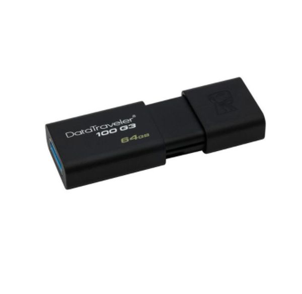 64 GB Kingston DataTraveler 100 G3 schwarz USB 3.0