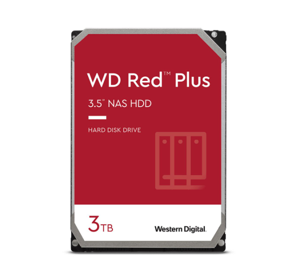 3000GB WD Red Plus WD30EFZX 128MB 3.5" (8.9cm) SATA 6Gb/s