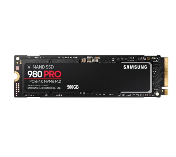 500GB Samsung SSD 980 Pro M.2 PCIe 4.0 x4 3D-NAND TLC