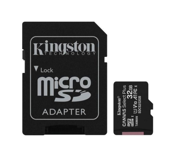 32GB Kingston Canvas Select MICROSDHC SDCS2 32GB