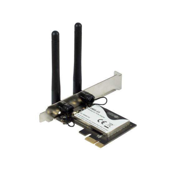 Inter-Tech PowerOn DMG-33, 2.4GHz/5GHz WLAN, PCIe x1