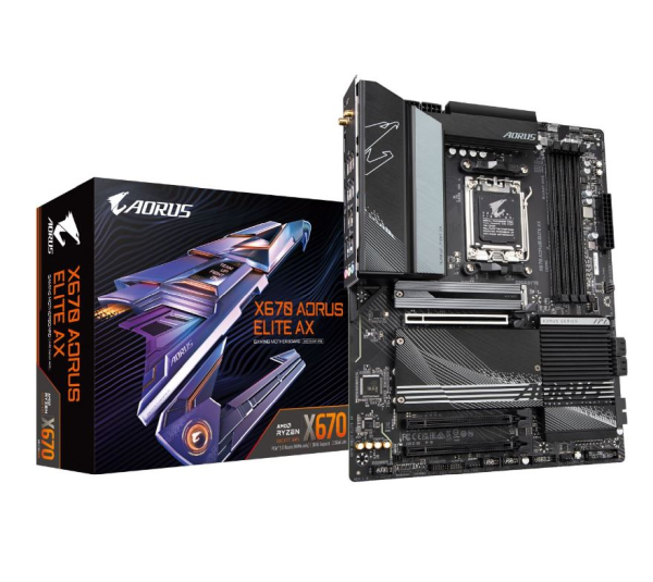 Gigabyte X670 AORUS ELITE AX AMD So.AM5 DDR5