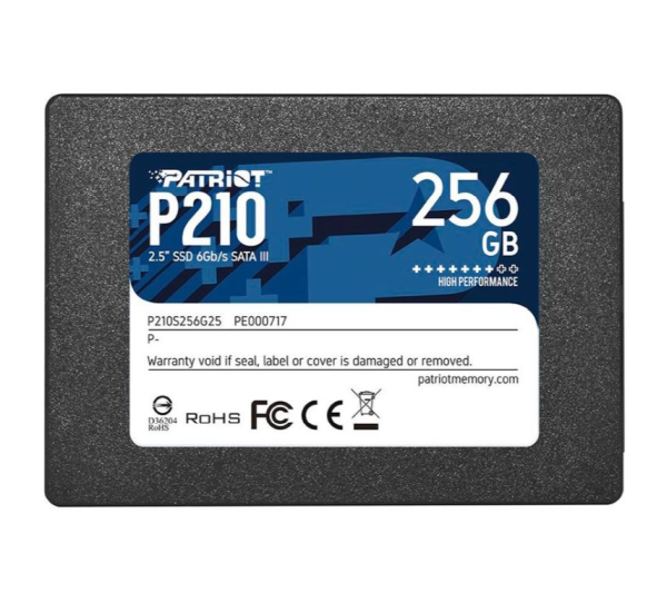 256GB Patriot P210 2.5" (6.4cm) SATA 6Gb/s 3D-NAND TLC (P210S256G25)