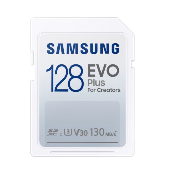 128GB Samsung EVO Plus MicroSDXC 130MBs inkl Adapter