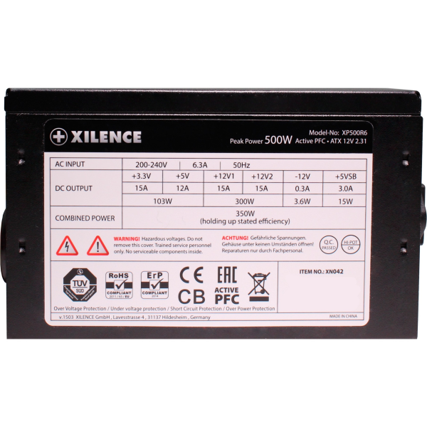 500W Xilence Performance C ATX 2.3.1