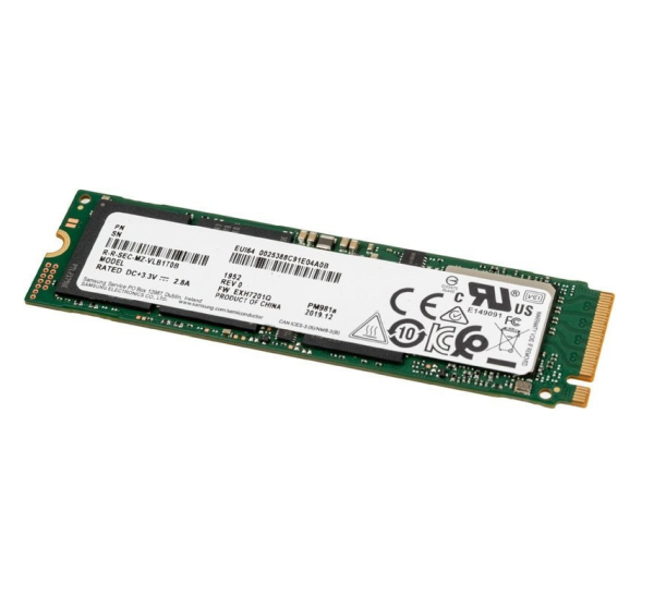 1000GB Samsung PM981A M.2 PCIe 3.0 x4 3D-NAND TLC