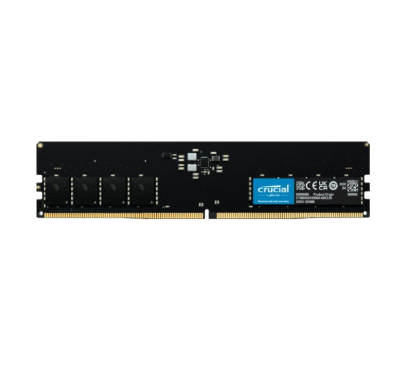 16GB Crucial CT16G48C40U5 DDR5-4800 DIMM CL40 Single