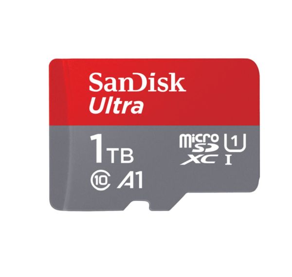 1000GB SanDisk Ultra R120 microSDXC Kit UHS-I U1 A1 Class 10
