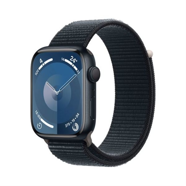 Apple Watch Series 9 midnight aluminium 45mm midnight sport loop