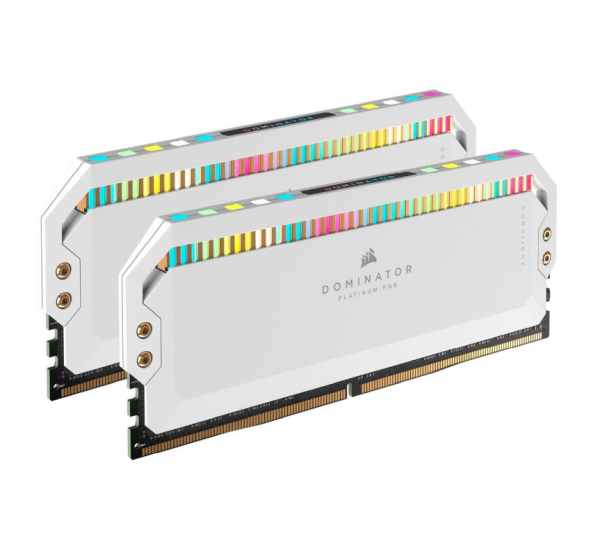 64GB Corsair Dominator Platinum RGB weiss DDR5-5200 DIMM CL40 Dual Kit