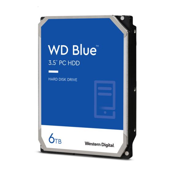 6000GB WD Blue WD60EZAZ 256MB 3.5" (8.9cm) SATA 6Gb/s