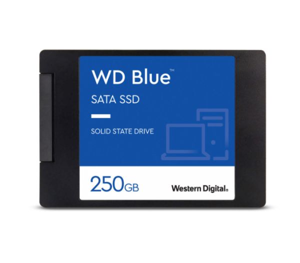 250GB WD Blue 2.5" (6.4cm) SATA 6Gb/s 3D-NAND TLC (WDS250G2B0A)