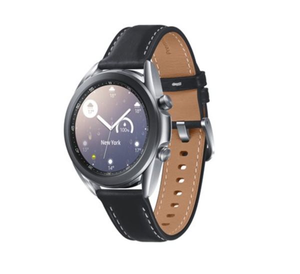 Samsung Galaxy Watch Active3 Smartwatch stainless steel 41mm 4G mystic silver