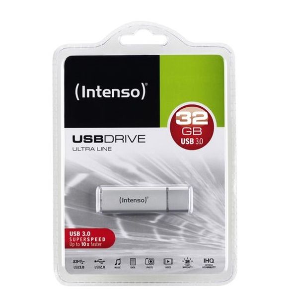 32 GB Intenso Ultra Line silber USB 3.0