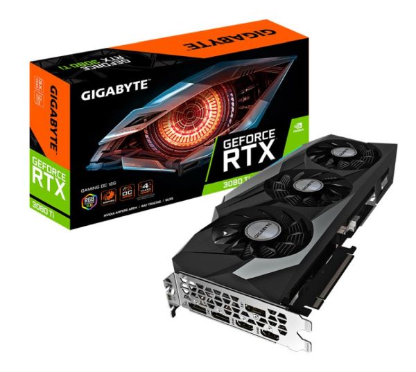 12GB Gigabyte GeForce RTX 3080 Ti Gaming OC Aktiv PCIe 4.0 x16