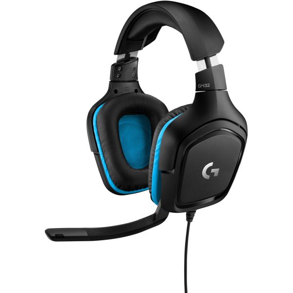 Logitech G432 schwarz / blau