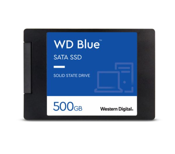 500GB WD Blue 2.5" (6.4cm) SATA 6Gb/s 3D-NAND TLC (WDS500G2B0A)