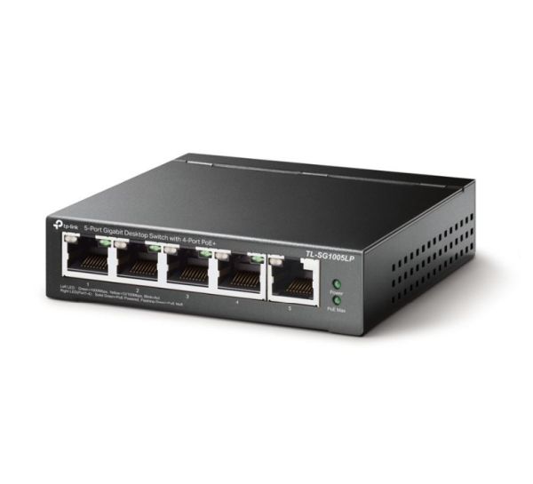 TP-Link Switch 5G PoE+ 40W 5x10/100/1000,PoE+