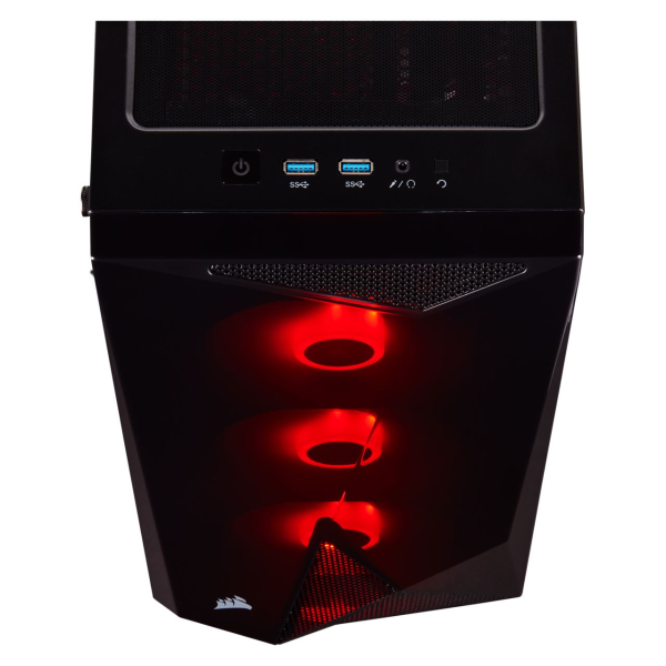 Corsair SPEC-DELTA RGB mit Sichtfenster Midi Tower ohne Netzteil schwarz