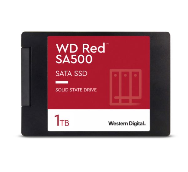 1000GB WD Red SA500 NAS 2.5" (6.4cm) SAT 3D-NAND TLC (WDS100T1R0A)